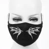 Masque 'White Butterfly' Noir 1 Masque 'White Butterfly' Noir -Magasin De Mode masque white butterfly noir