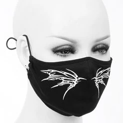 Masque 'White Butterfly' Noir 12 Masque 'White Butterfly' Noir -Magasin De Mode masque white butterfly noir 2