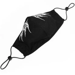 Masque 'White Butterfly' Noir 13 Masque 'White Butterfly' Noir -Magasin De Mode masque white butterfly noir 3