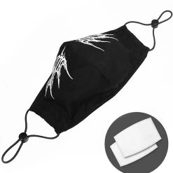 Masque 'White Butterfly' Noir 14 Masque 'White Butterfly' Noir -Magasin De Mode masque white butterfly noir 4