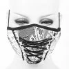 Masque 'White Lace' Blanc Et Noir 1 Masque 'White Lace' Blanc Et Noir -Magasin De Mode masque white lace blanc et noir