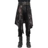 Mi-Jupe Kilt Asymétrique 'Taurus' Noire Et Cuivre 2 Mi-Jupe Kilt Asymétrique 'Taurus' Noire Et Cuivre -Magasin De Mode mi jupe kilt asymetrique taurus noire et cuivre