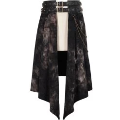 Mi-Jupe Kilt Asymétrique 'Taurus' Noire Et Cuivre 35 Mi-Jupe Kilt Asymétrique 'Taurus' Noire Et Cuivre -Magasin De Mode mi jupe kilt asymetrique taurus noire et cuivre 13