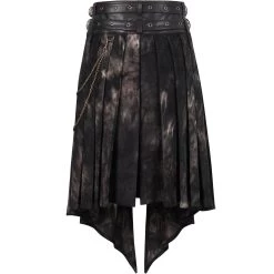 Mi-Jupe Kilt Asymétrique 'Taurus' Noire Et Cuivre 36 Mi-Jupe Kilt Asymétrique 'Taurus' Noire Et Cuivre -Magasin De Mode mi jupe kilt asymetrique taurus noire et cuivre 14
