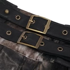 Mi-Jupe Kilt Asymétrique 'Taurus' Noire Et Cuivre 39 Mi-Jupe Kilt Asymétrique 'Taurus' Noire Et Cuivre -Magasin De Mode mi jupe kilt asymetrique taurus noire et cuivre 17