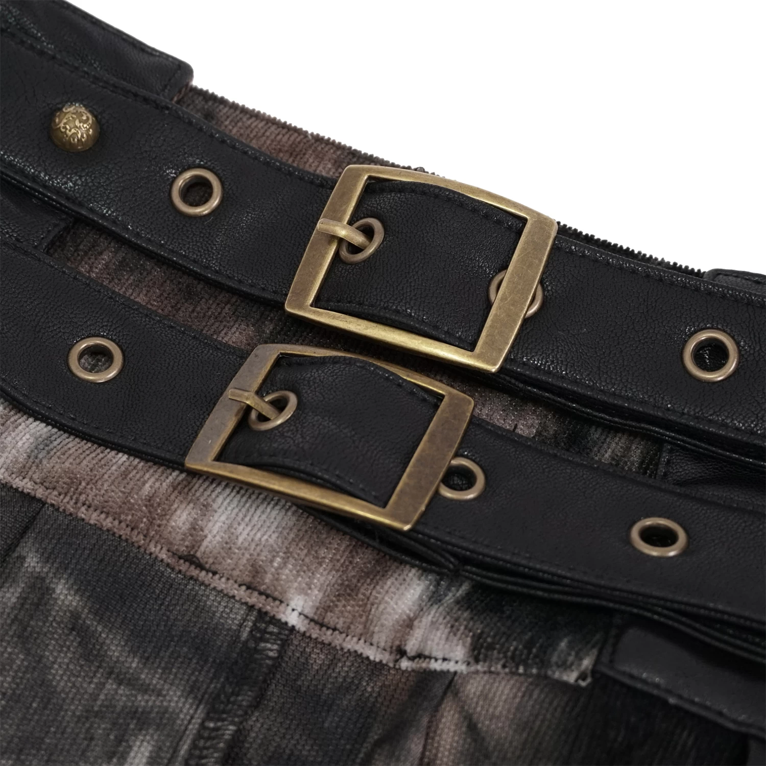 Mi-Jupe Kilt Asymétrique 'Taurus' Noire Et Cuivre 20 Mi-Jupe Kilt Asymétrique 'Taurus' Noire Et Cuivre – Image 18