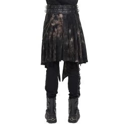 Mi-Jupe Kilt Asymétrique 'Taurus' Noire Et Cuivre 30 Mi-Jupe Kilt Asymétrique 'Taurus' Noire Et Cuivre -Magasin De Mode mi jupe kilt asymetrique taurus noire et cuivre 8