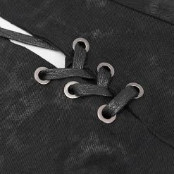 Mi-Jupe Kilt Pour Hommes 'Catacomb' Noire -Magasin De Mode mi jupe kilt pour hommes catacomb noire 13