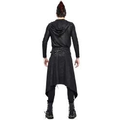 Mi-Jupe Kilt Pour Hommes 'Catacomb' Noire -Magasin De Mode mi jupe kilt pour hommes catacomb noire 2