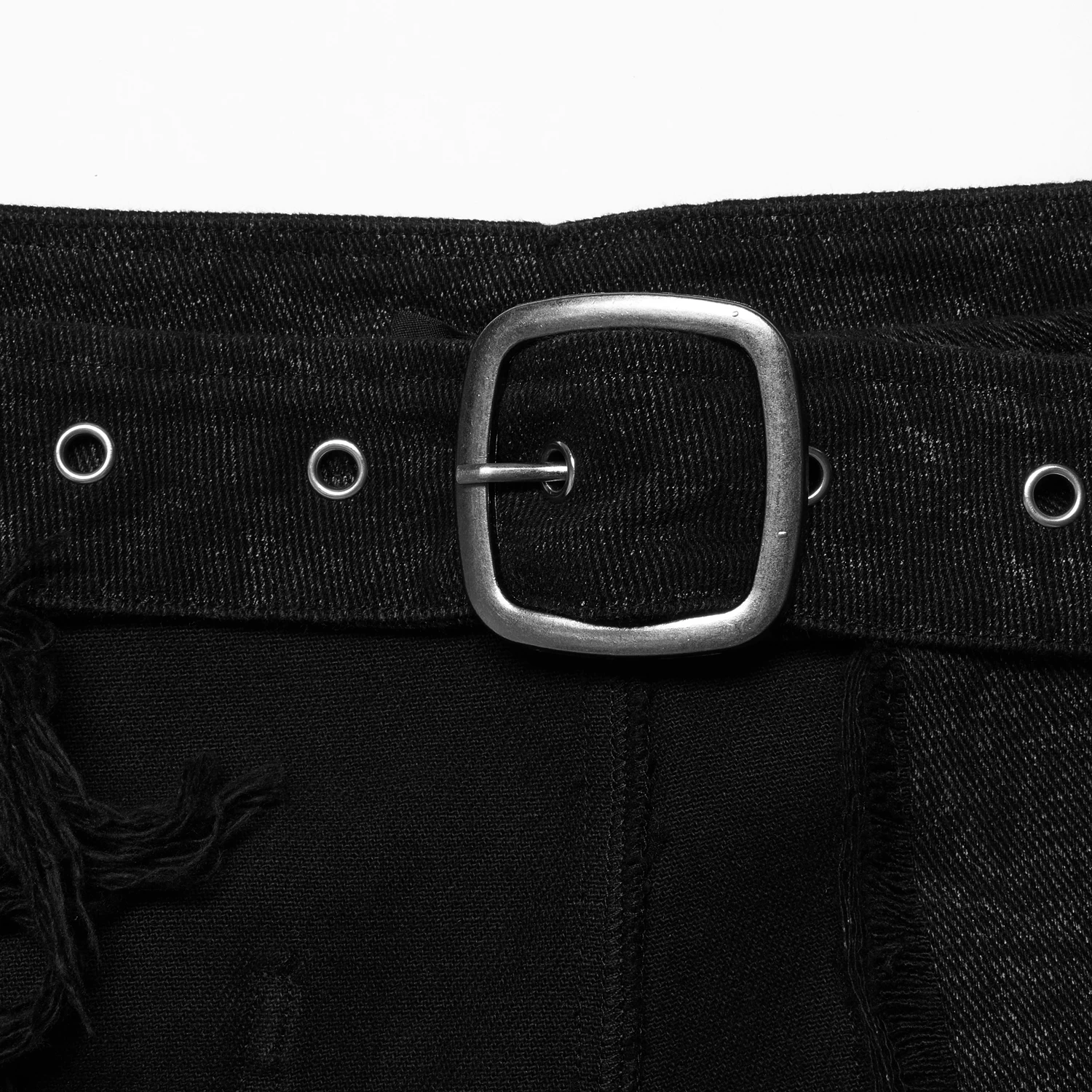 Mi-Jupe Kilt Pour Hommes 'Goth Stylish' Noire 13 Mi-Jupe Kilt Pour Hommes 'Goth Stylish' Noire – Image 11