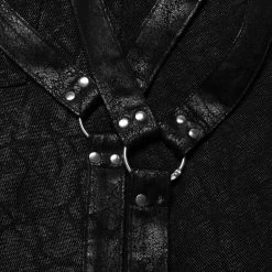 Mi-Jupe Kilt Pour Hommes 'Goth Stylish' Noire 30 Mi-Jupe Kilt Pour Hommes 'Goth Stylish' Noire -Magasin De Mode mi jupe kilt pour hommes goth stylish noire 12