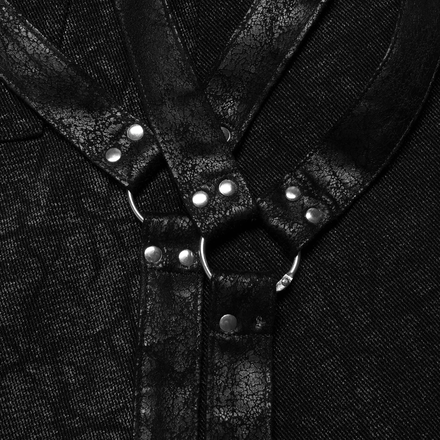 Mi-Jupe Kilt Pour Hommes 'Goth Stylish' Noire 15 Mi-Jupe Kilt Pour Hommes 'Goth Stylish' Noire – Image 13