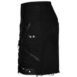 Mini-Jupe 'Decadent' Noire 39 Mini-Jupe 'Decadent' Noire -Magasin De Mode mini jupe decadent noire 17