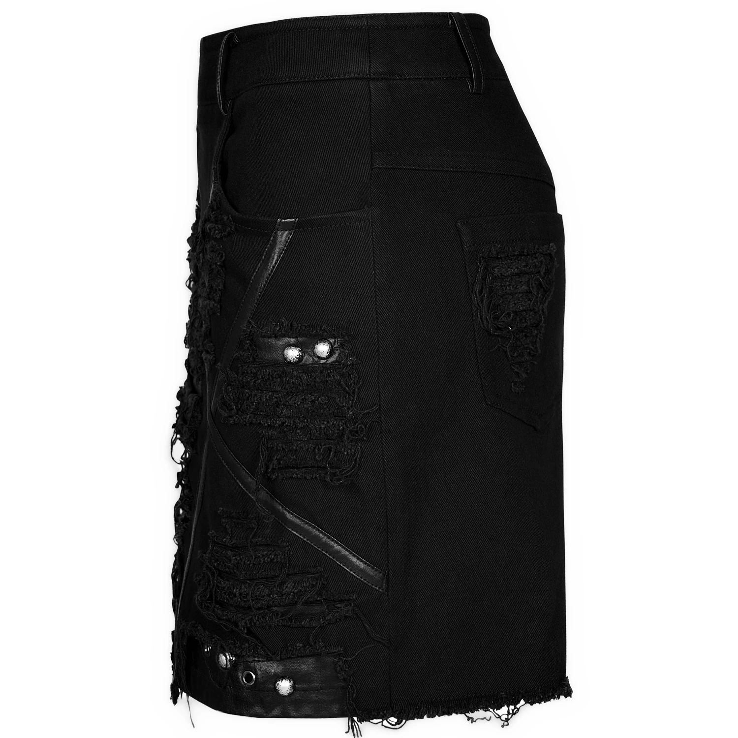 Mini-Jupe 'Decadent' Noire 20 Mini-Jupe 'Decadent' Noire – Image 18