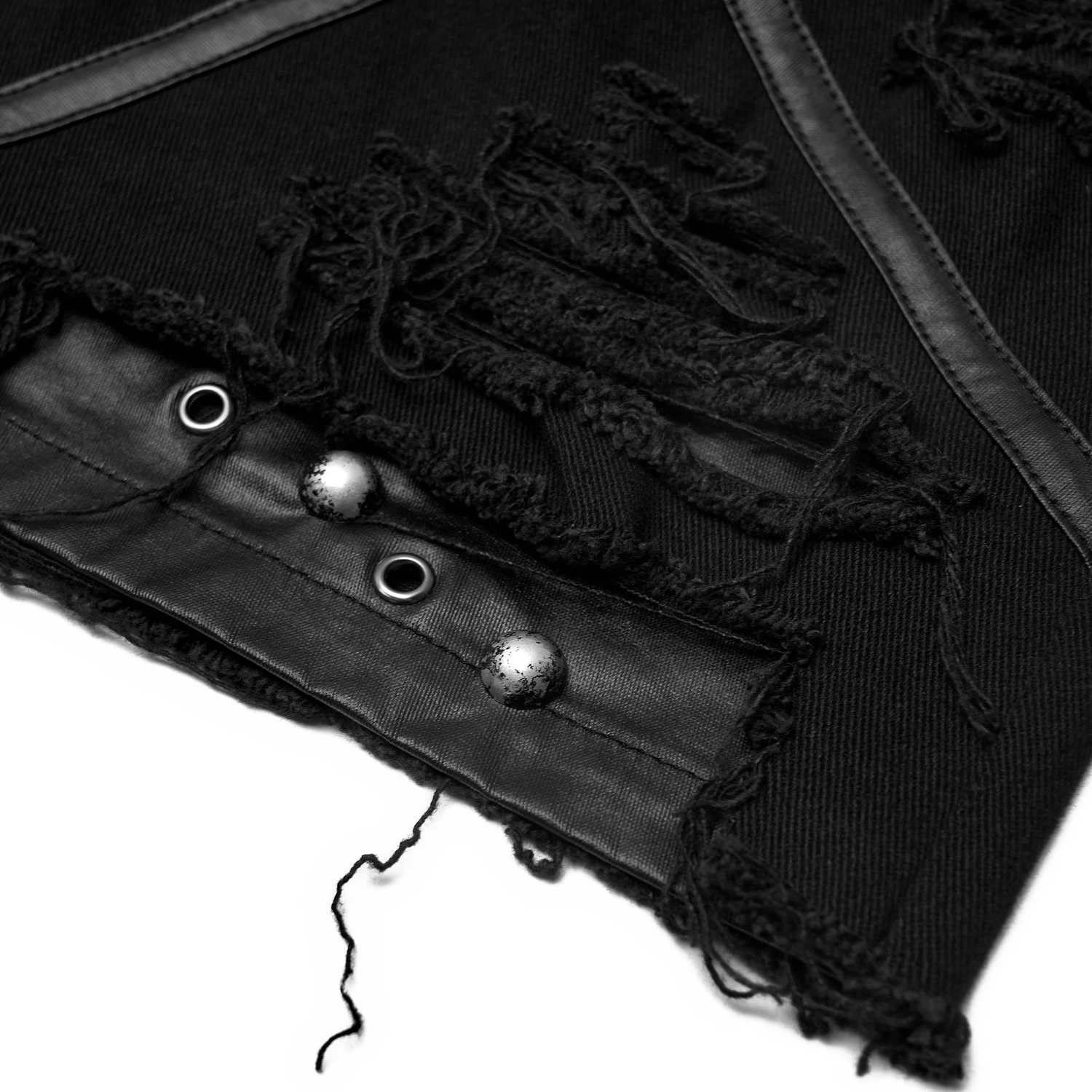 Mini-Jupe 'Decadent' Noire 21 Mini-Jupe 'Decadent' Noire – Image 19