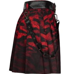 Mini Jupe 'Gehenna' Rouge Et Noire -Magasin De Mode mini jupe gehenna rouge et noire 19