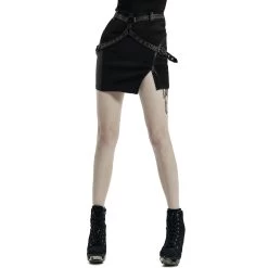 Mini-Jupe 'Guenievre' Noire -Magasin De Mode mini jupe guenievre noire 12