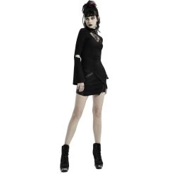 Mini-Jupe 'Guenievre' Noire -Magasin De Mode mini jupe guenievre noire 5