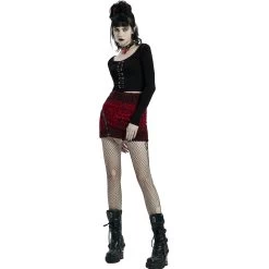 Mini-Jupe 'Hot Girl' En Léopard Rouge -Magasin De Mode mini jupe hot girl en leopard rouge 2