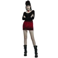Mini-Jupe 'Hot Girl' En Léopard Rouge -Magasin De Mode mini jupe hot girl en leopard rouge 4
