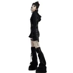 Mini-Jupe 'Laced Doll' Noire -Magasin De Mode mini jupe laced doll noire 6