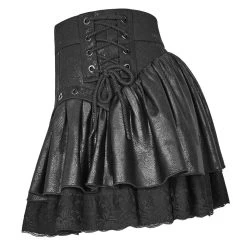Mini-Jupe 'Norra' Noire -Magasin De Mode mini jupe norra noire 10