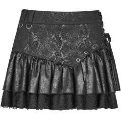 Mini-Jupe 'Norra' Noire -Magasin De Mode mini jupe norra noire 8