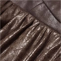 Mini-Jupe Steampunk 'Norra' Marron -Magasin De Mode mini jupe steampunk norra marron 9