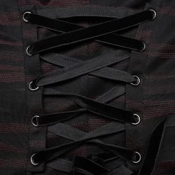 Mini Robe 'Bat Sleep' Noire Et Bordeaux -Magasin De Mode mini robe bat sleep noire et bordeaux 15