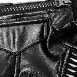 Mini Robe 'Dark Fetish' En Simili Cuir Noir Verni 26 Mini Robe 'Dark Fetish' En Simili Cuir Noir Verni -Magasin De Mode mini robe dark fetish en simili cuir noir verni 11