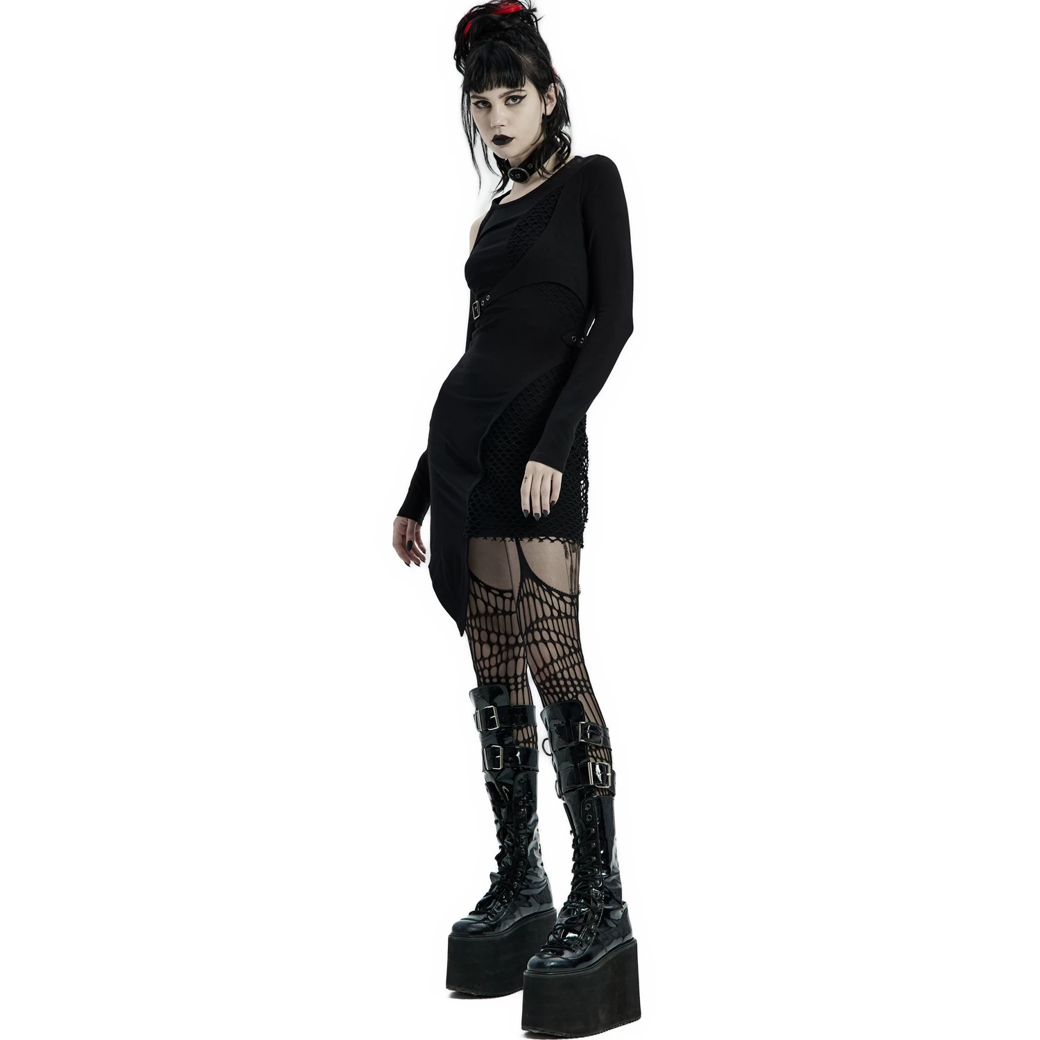 Mini Robe 'Elsinore' Noire 8 Mini Robe 'Elsinore' Noire – Image 6