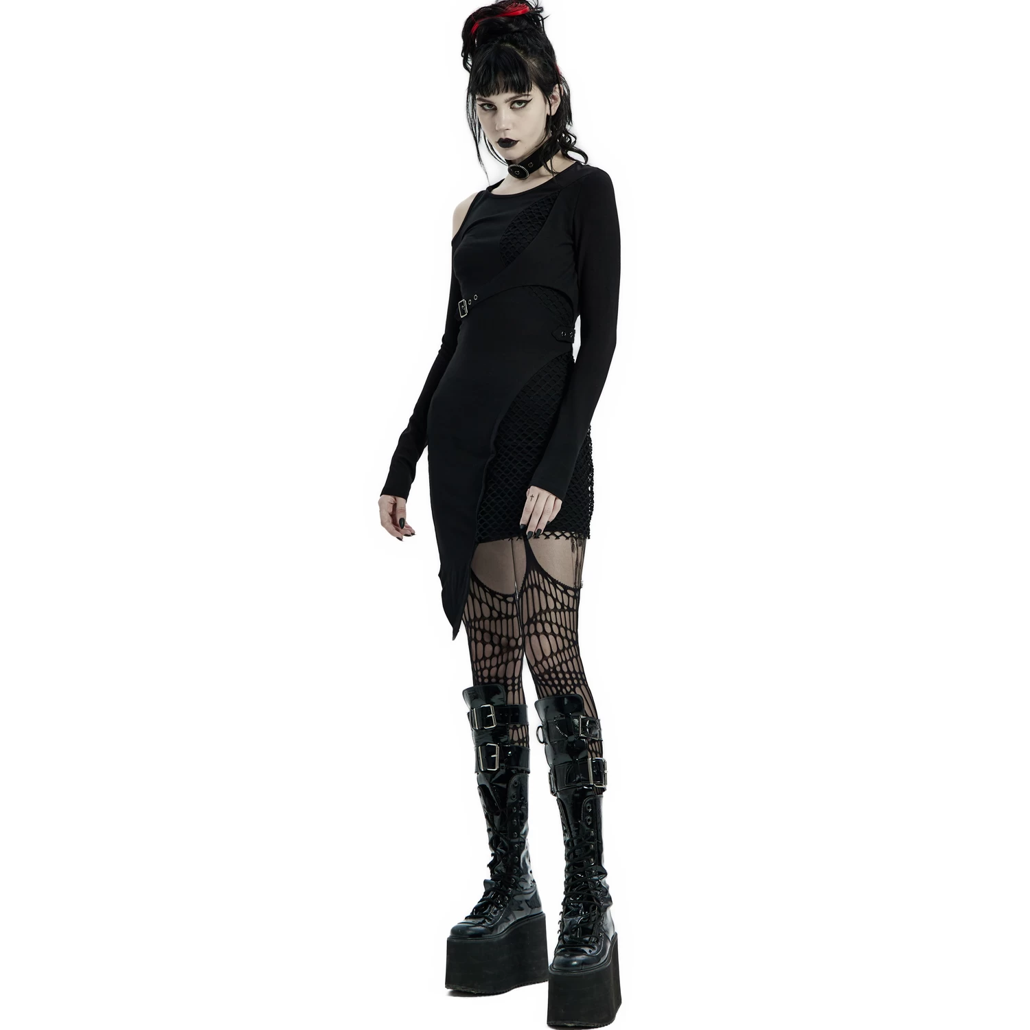 Mini Robe 'Elsinore' Noire 10 Mini Robe 'Elsinore' Noire – Image 8