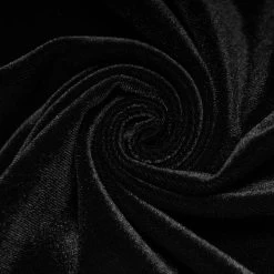 Mini Robe 'Ishtar' Noire En Velours Et Dentelle -Magasin De Mode mini robe ishtar noire en velours et dentelle 13