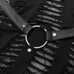 Mini Robe 'Willow' Noire -Magasin De Mode mini robe willow noire 13