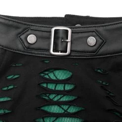 Mini Robe 'Willow' Noire Et Verte -Magasin De Mode mini robe willow noire et verte 13