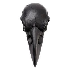 Miroir Compact 'Raven Skull' Noir