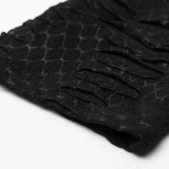 Mitaines Gothiques 'Draven' Noires Pour Hommes -Magasin De Mode mitaines gothiques draven noires pour hommes 4