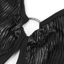 Monokini 'Punk Wave' Noir -Magasin De Mode monokini punk wave noir 10