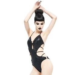 Monokini 'Punk Wave' Noir -Magasin De Mode monokini punk wave noir 4