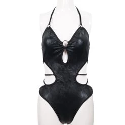 Monokini 'Punk Wave' Noir -Magasin De Mode monokini punk wave noir 7