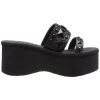 Mules Plateformes En Cuir Vegan Demonia 'FUNN-18'... 2 Mules Plateformes En Cuir Vegan Demonia 'FUNN-18'... -Magasin De Mode mules plateformes en cuir vegan demonia funn 18 noires