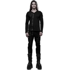Pantalon 'Dark Devil' Noir 24 Pantalon 'Dark Devil' Noir -Magasin De Mode pantalon asmodeus noir 3