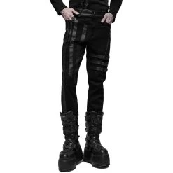 Pantalon 'Dark Devil' Noir 29 Pantalon 'Dark Devil' Noir -Magasin De Mode pantalon asmodeus noir 8