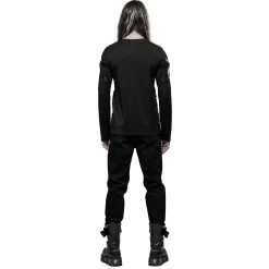 Pantalon 'Astaroth' Noir -Magasin De Mode pantalon astaroth noir 2