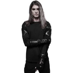 Pantalon 'Astaroth' Noir -Magasin De Mode pantalon astaroth noir 8