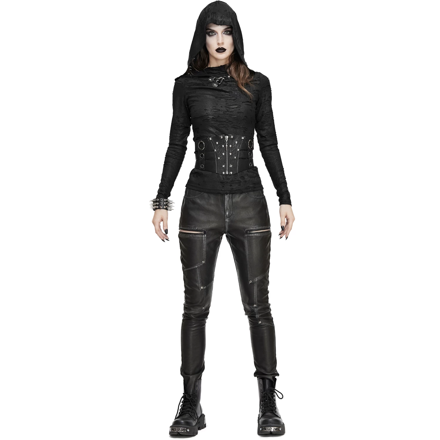 Pantalon 'Badriyah' Noir Pour Femmes 4 Pantalon 'Badriyah' Noir Pour Femmes – Image 2