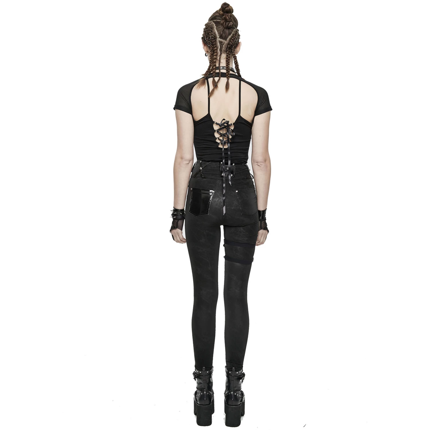 Pantalon 'Black Star' Noir 5 Pantalon 'Black Star' Noir – Image 3