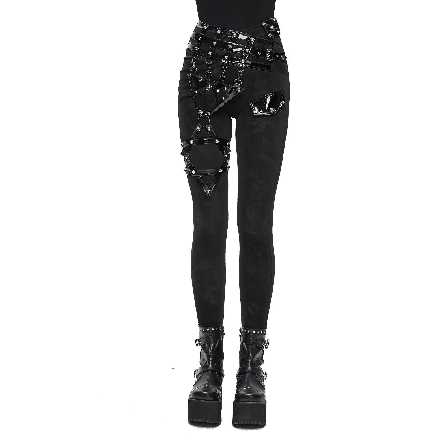Pantalon 'Black Star' Noir 3 Pantalon 'Black Star' Noir