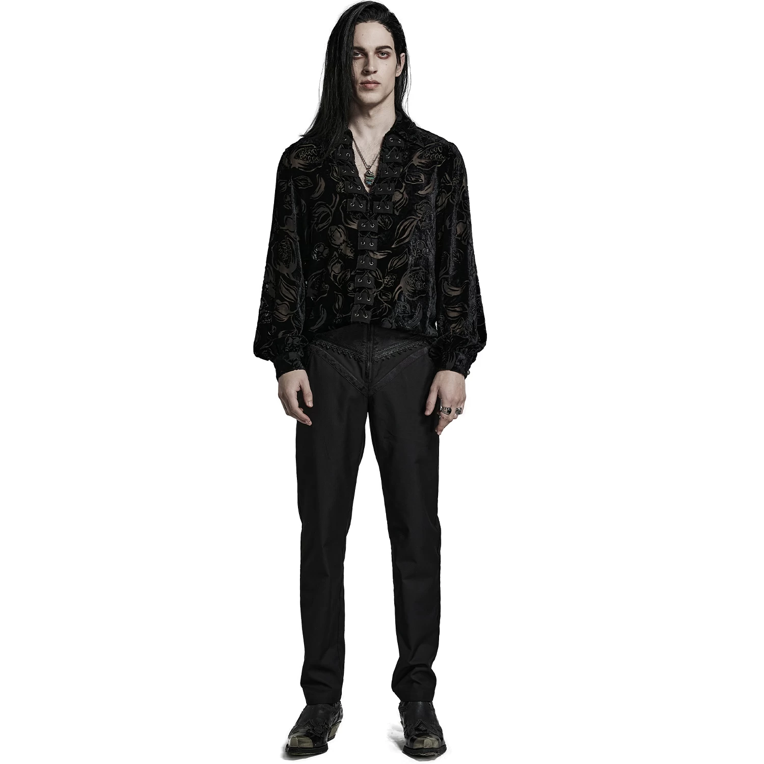 Pantalon 'Cannabas' Noir 4 Pantalon 'Cannabas' Noir – Image 2