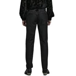 Pantalon 'Cannabas' Noir 31 Pantalon 'Cannabas' Noir -Magasin De Mode pantalon cannabas noir 10